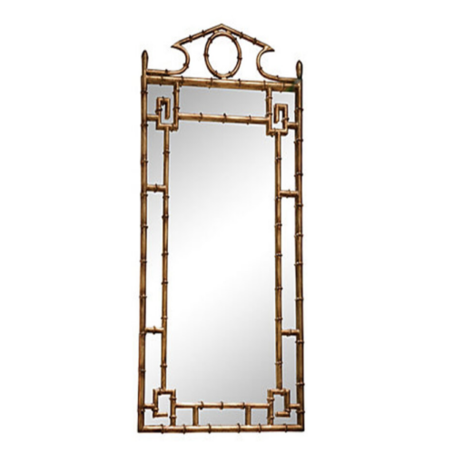 Gold Bamboo Mirror